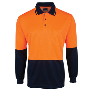 JB's HV 4602.1 L/S JACQUARD POLO  6HJNL