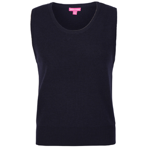 JB's LADIES CORPORATE CREW NECK VEST  NAVY - 24 6V1CN