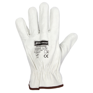 JB's RIGGER GLOVE (12 PACK)  CE 3,1,2,3  NATURAL - 2XL - 11 6WWG