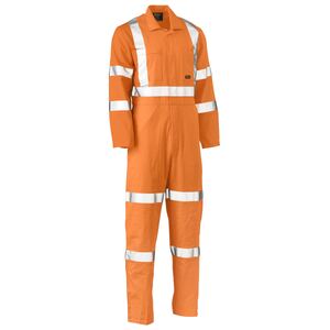 X Taped Biomotion Hi Vis Lightweight Coverall