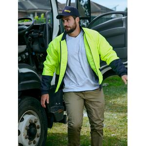 Hi Vis Bomber Jacket