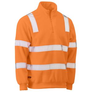 Taped Hi Vis Rail Polar Fleece Jumper