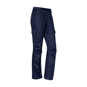 Women's light weight flat front pant with contrast stitching - Bisley  Workwear Online